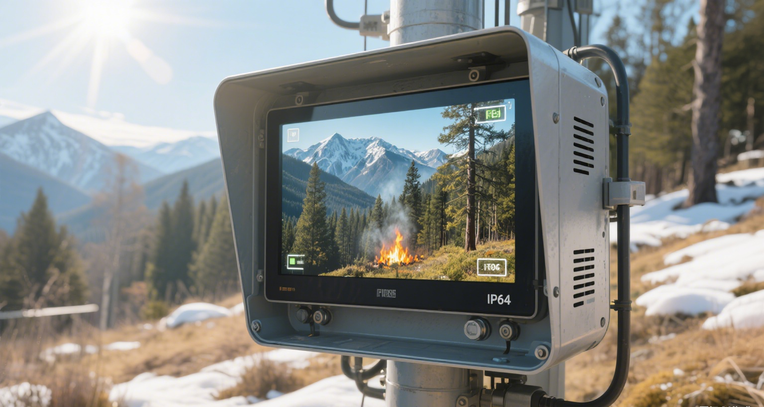 工業顯示器在數字監控系統配套中的應用